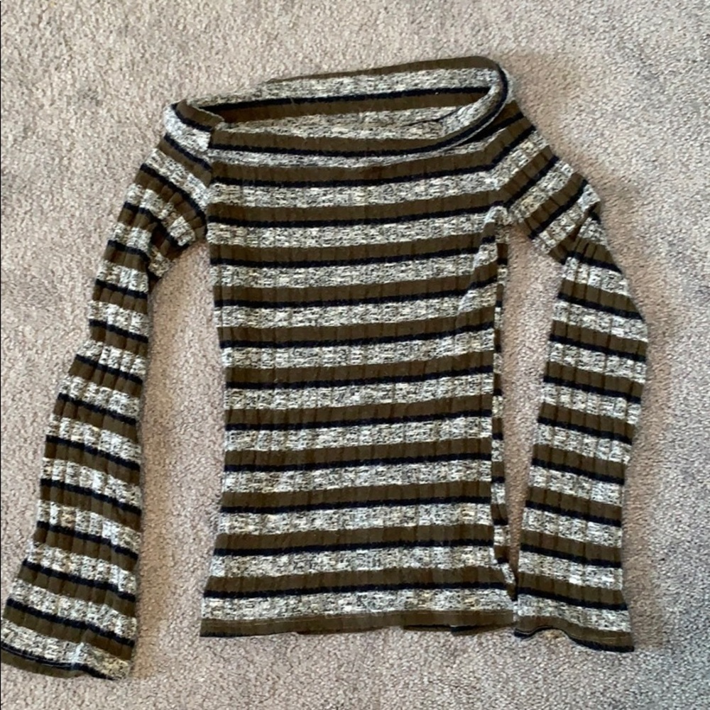 Off shoulder sweater